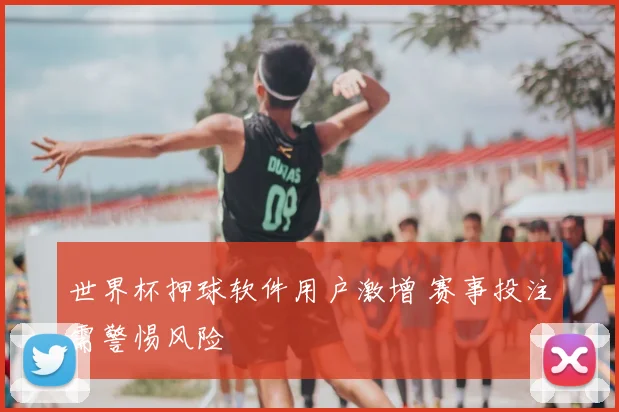 世界杯押球软件用户激增 赛事投注需警惕风险